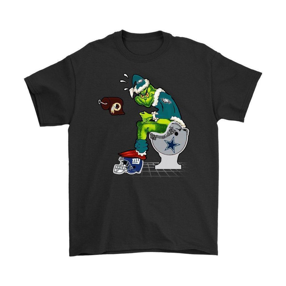 The Grinch Philadelphia Eagles On Other Teams Christmas Tshirt